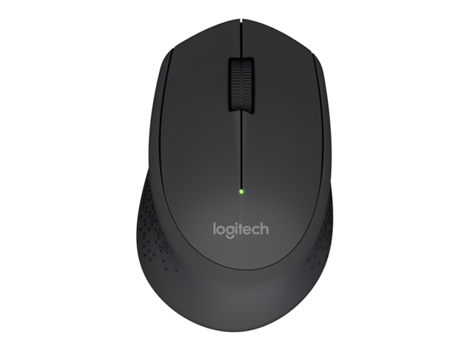 Ratón LOGITECH M280 (Inalámbrico - Óptico - 1000 dpi - Negro)