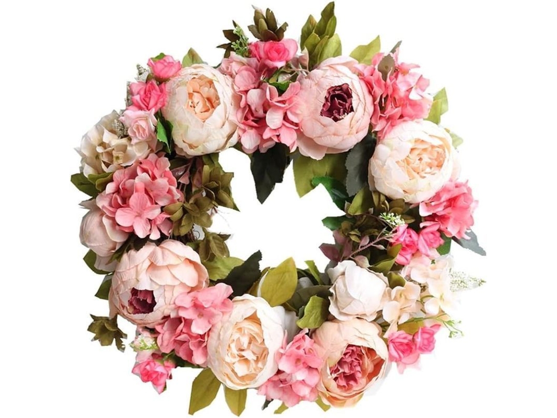 Guirnalda De Flores De Peonía Artificiales Para La Decoración Del Hogar, Bodas Y Fiestas.
