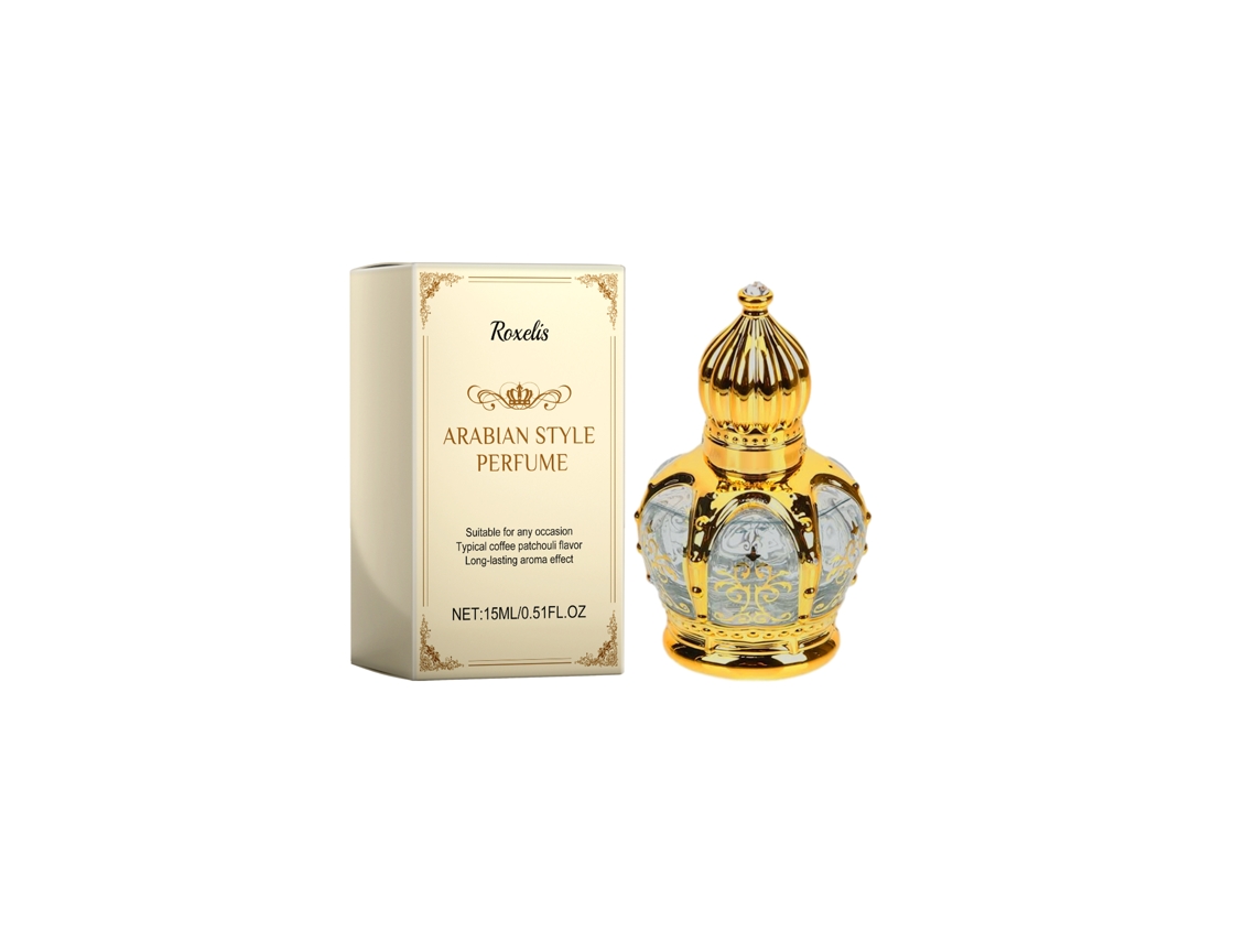 Perfume de café Roxelis con pachulí, natural, fresco y elegante.