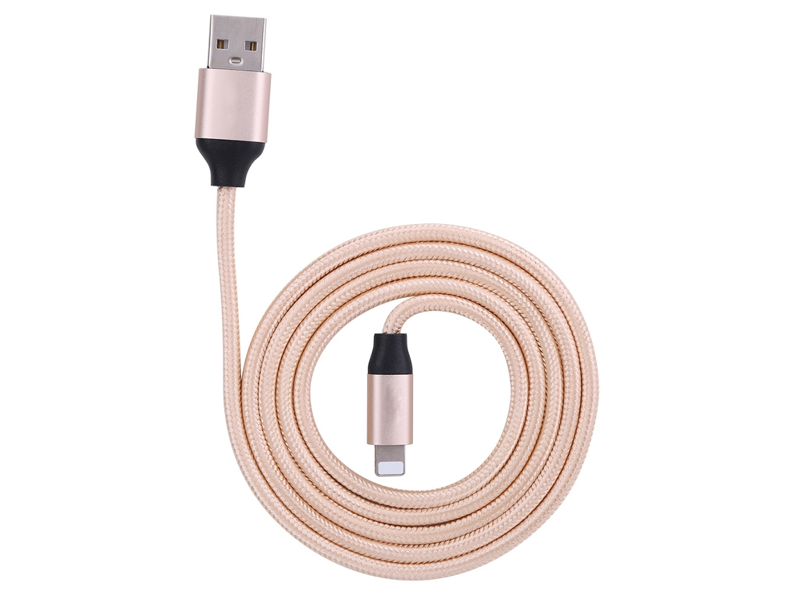 Cable de datos Apple Cagabi Gold EOOCOO, transferencia y carga rápidas.