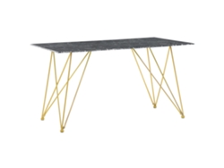 Mesa de comedor BELIANI Kenton de Vidrio templado Blanco 80x140x75