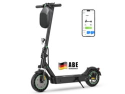 Patinete eléctrico Isinwheel S9 Max con neumáticos Abe de 10", motor de 500 W, batería de 36 VE y 10,4 Ah.