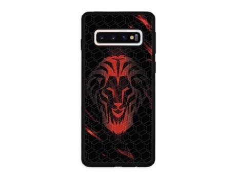 Funda Móvil Oficial Athletic Club para Samsung Galaxy S10 PHONECASES3D Piel Sintética Negro