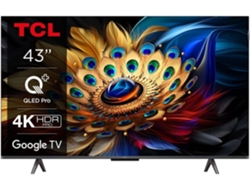 TV TCL 43C655 (Outlet Grado A - QLED - 43'' - 109 cm - 4K Ultra HD - Smart TV)
