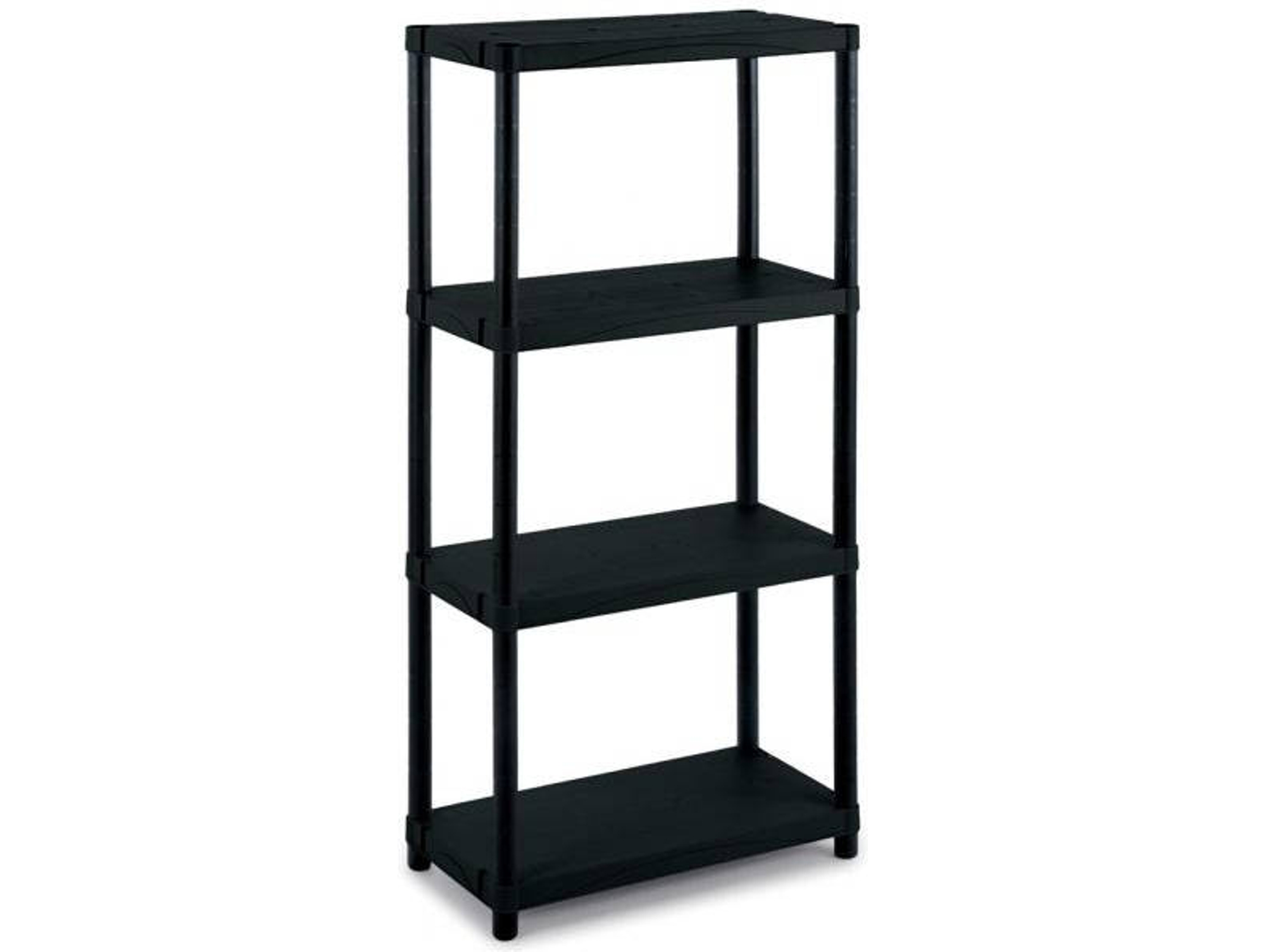 Estantería TERRY 1001610 Negro (60x30x132cm)
