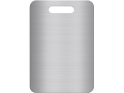 Tabla De Cortar - Acero Inoxidable 304 - Doble Cara - Libre De Bpa - 34 X 23 Cm