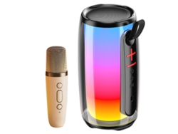 Mini Máquina De Karaoke Portátil Bluetooth Con Micrófono, Altavoz Multifuncional Para Uso Doméstico.