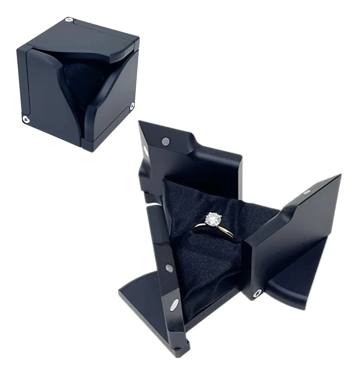 Caja de anillos de cubo cinético, Cubo cinético, SLOWMOOSE