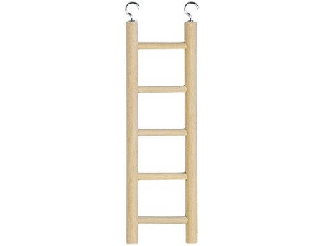 Escalera para Pájaros FERPLAST (7x22.8cm - Madera)