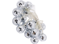 Espejo Colgante Con Bola De Discoteca Led Iluminada Para Decoración De Patio, Jardín, Uso Interior Y Exterior.