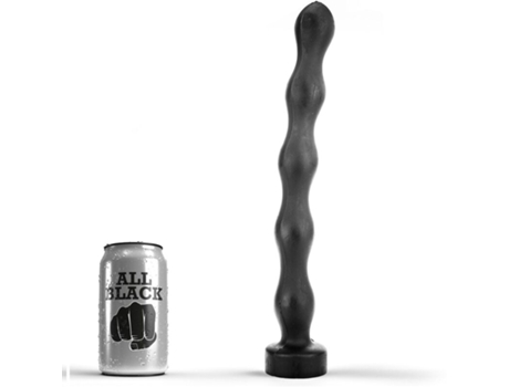 Plug Anal ALL BLACK Esfera (Negro - 32 cm)