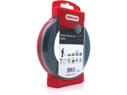 Desbrozadora Redonda Torcida Linea Nylium Silencio Negro Ø2,4Mm/15M Oregon 800003 Bajo Nivel De Ruido Para Comodidad Y Corte