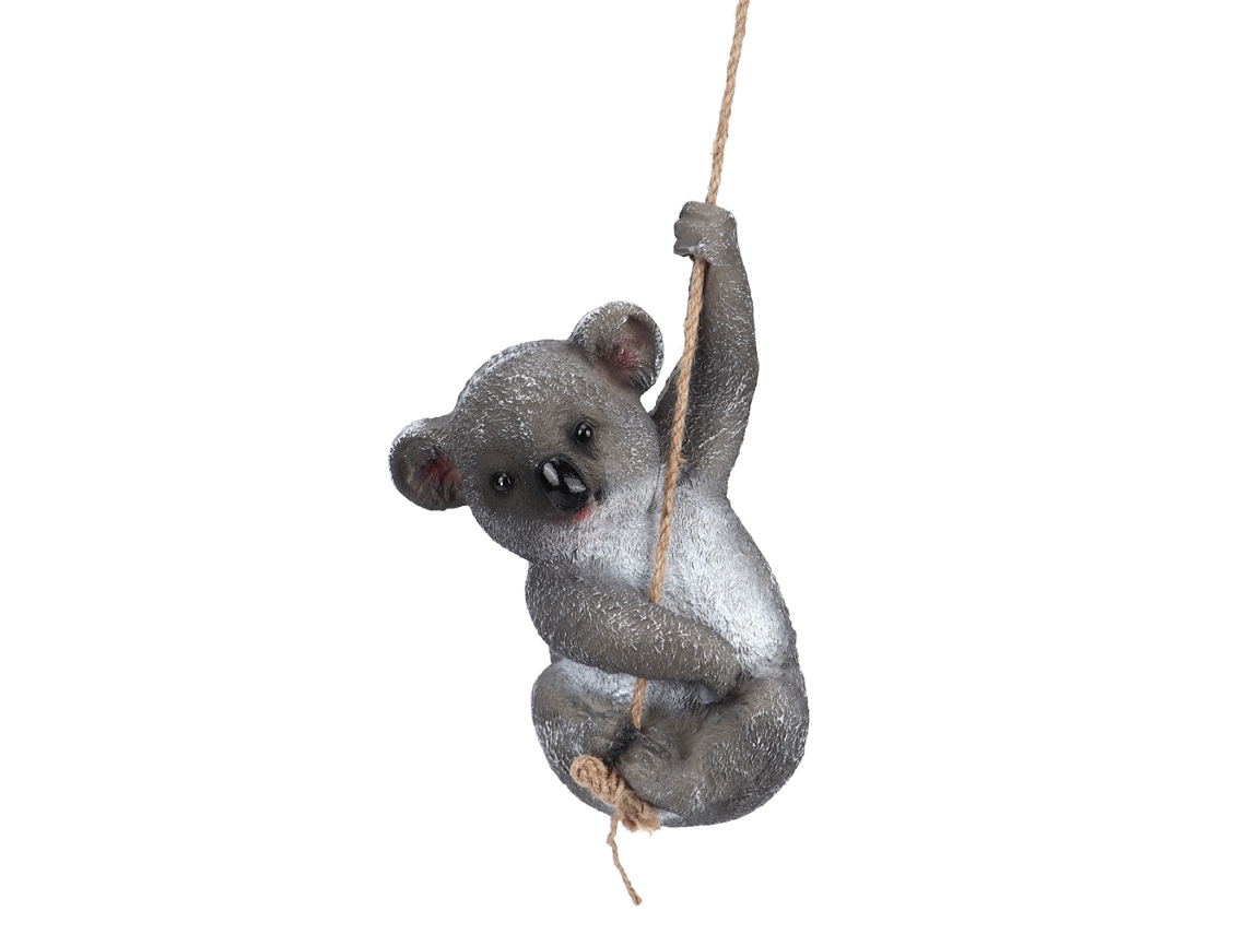 Figura De Canguro Columpiándose, Hecha De Resina, Para La Decoración De Jardines, Patios Y Terrazas.