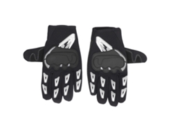 Guantes De Moto, Guantes De Montar, Negro/gris, Dedos Completos, Malla, Tácticos, Antideslizantes, Cómodos.