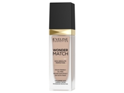 Base De Maquillaje Eveline Cosmetics Wonder Match, Tonalidad 35 Beige Soleado, 30 Ml
