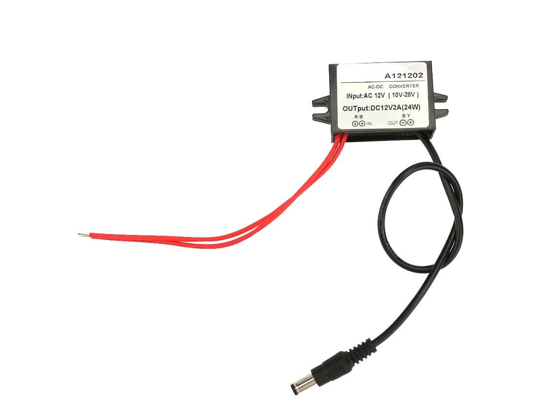 Módulo Veloriskku, conversor AC 10-28V para DC 12V, regulador de tensão, fonte de alimentação abaixadora de 2A.