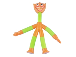 Ats-juguete Antiestrés De Tubo Estirable Y Expandible Para Sensaciones, Tubo Pop Con Cuello Largo, Color Naranja