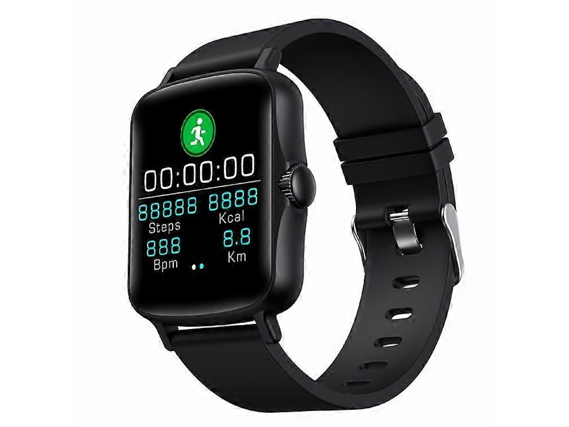 Reloj inteligente deportivo cuadrado elegante Ptone, resistente al agua, con Bluetooth, control del ritmo cardíaco, del sueño y de la salud, Ly Ebike