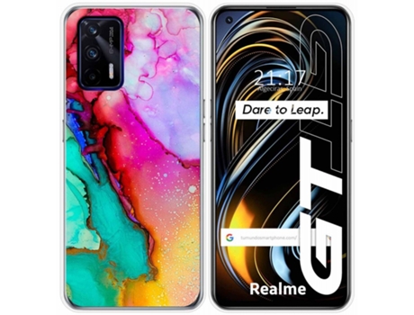 Carcasa Realme GT 5G TUMUNDOSMARTPHONE Dibujos Multicolor