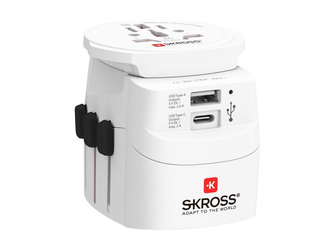 Adaptador de Tomada Universal de Viaje SKROSS
