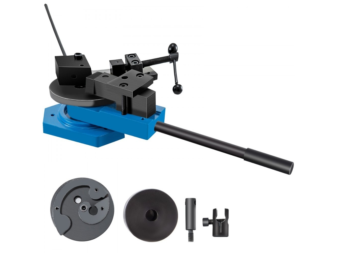 Juego de máquina dobladora y biseladora manual de metales Tekmaquinas