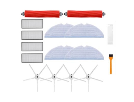 Cepillo de rodillo principal, fregona, cepillo lateral de filtro Hepa para Xiaomi Roborock S7 T7S Plus, accesorios de repuesto para aspiradora