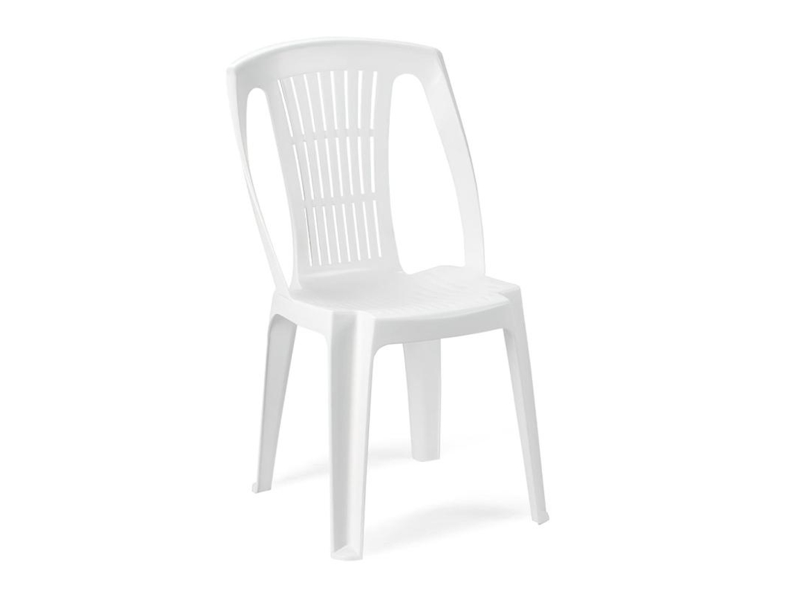 Silla resina monobloc stella sin brazos stella blanco