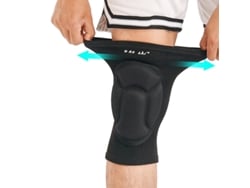Negrom1 Pcs Rodilleras Deportivas De Esponja Gruesa Antideslizantes Elásticas Anticolisión Transpirables