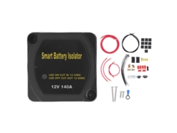 Kit Aislador De Baterías Dual 12v 140amp Vsr Inteligente Cable 7 Awg Para Rv Camiones