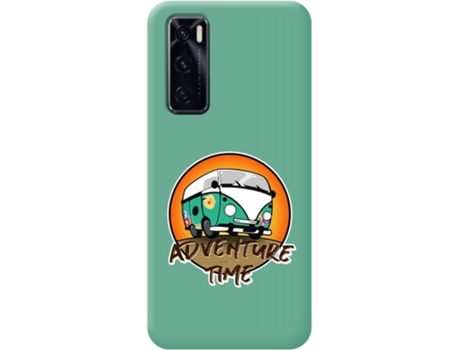 Carcasa Vivo Y70 TUMUNDOSMARTPHONE Adventure Time Verde