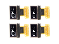 Módulo de pantalla OLED de 0,49 pulgadas (2026as-4pcs) con interfaz IIC de 64x32 y 14 pines.