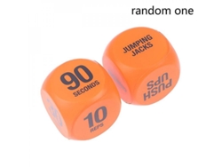 Dados De Entrenamiento Aleatorios, 1 Unidad, Divertido Juego De Ejercicios De Fitness Vrd