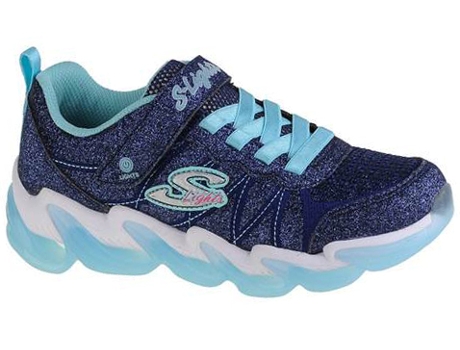 Zapatillas Deportivas SKECHERS (Azul Mariño -Material Sintético -31)