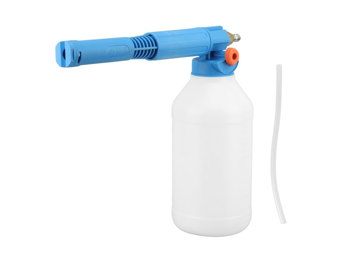 Pulverizador De Espuma Portátil De 2000 Ml Con Conexión Rápida De 1/4 De Pulgada Para Jardín Y Coche - Azul