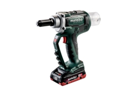 METABO NP 18 LTX BL 5.0 Pistola de remache ciego de batería/18V 2x LiHD; Cargador ASC 55; METABOX 145 L