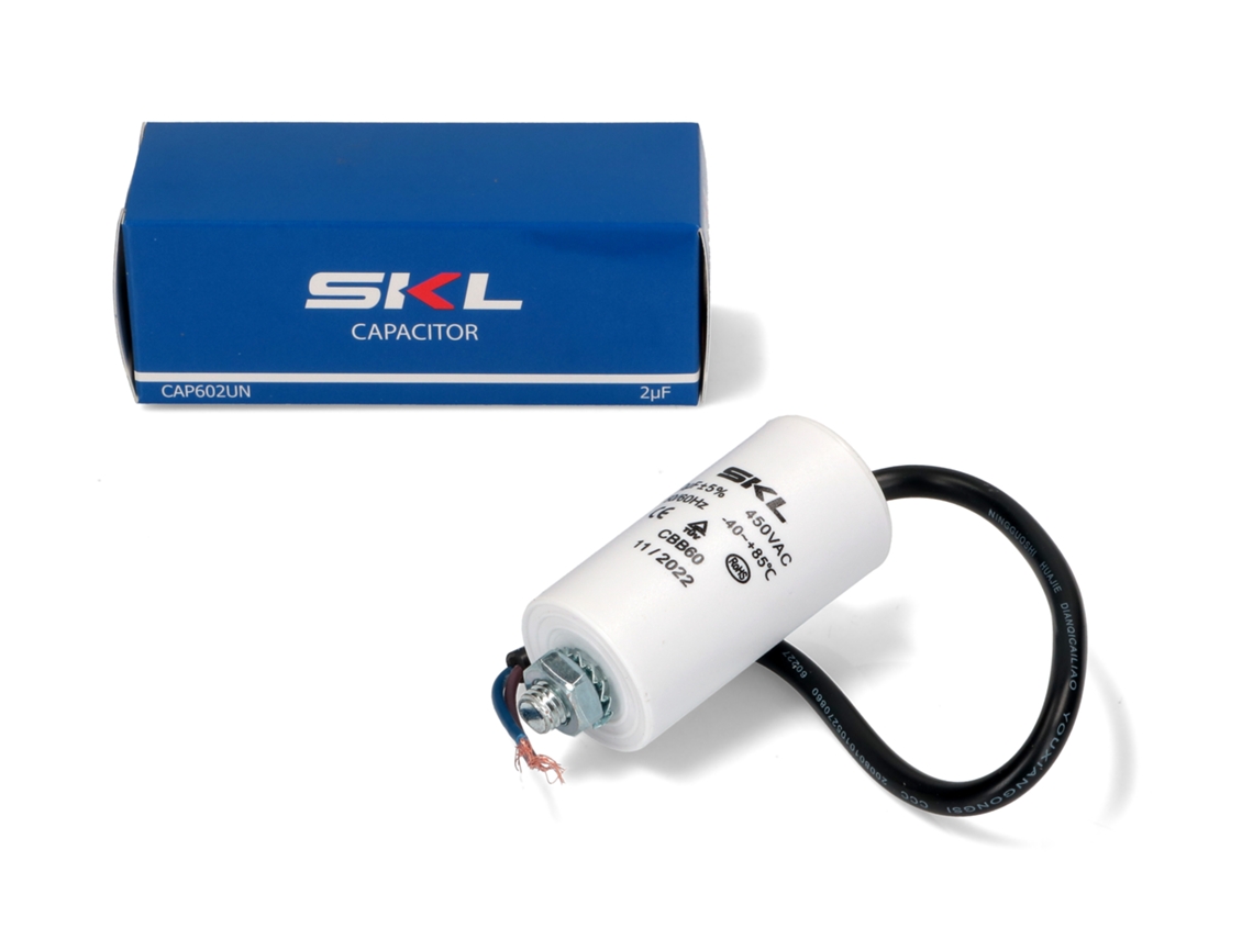 Condensador 2µf + Cable Electrodomésticos Cap602un