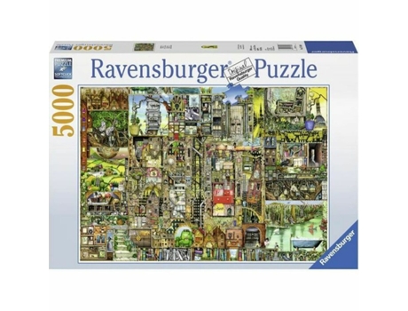 Puzzle Ravensburger Weird Town / Colin Thompson (5000 Piezas)