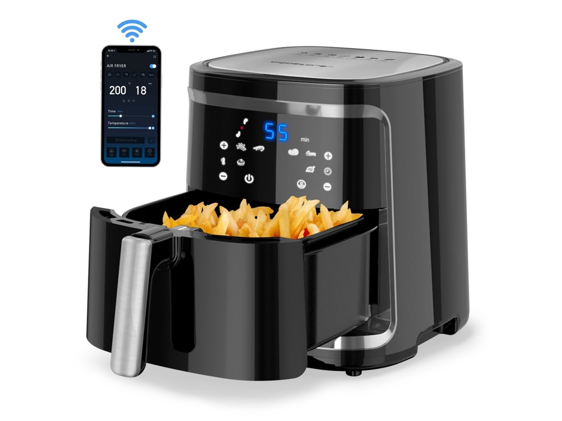 Freidora de Aire AIGOSTAR Cube Smart (7L - 1900W)