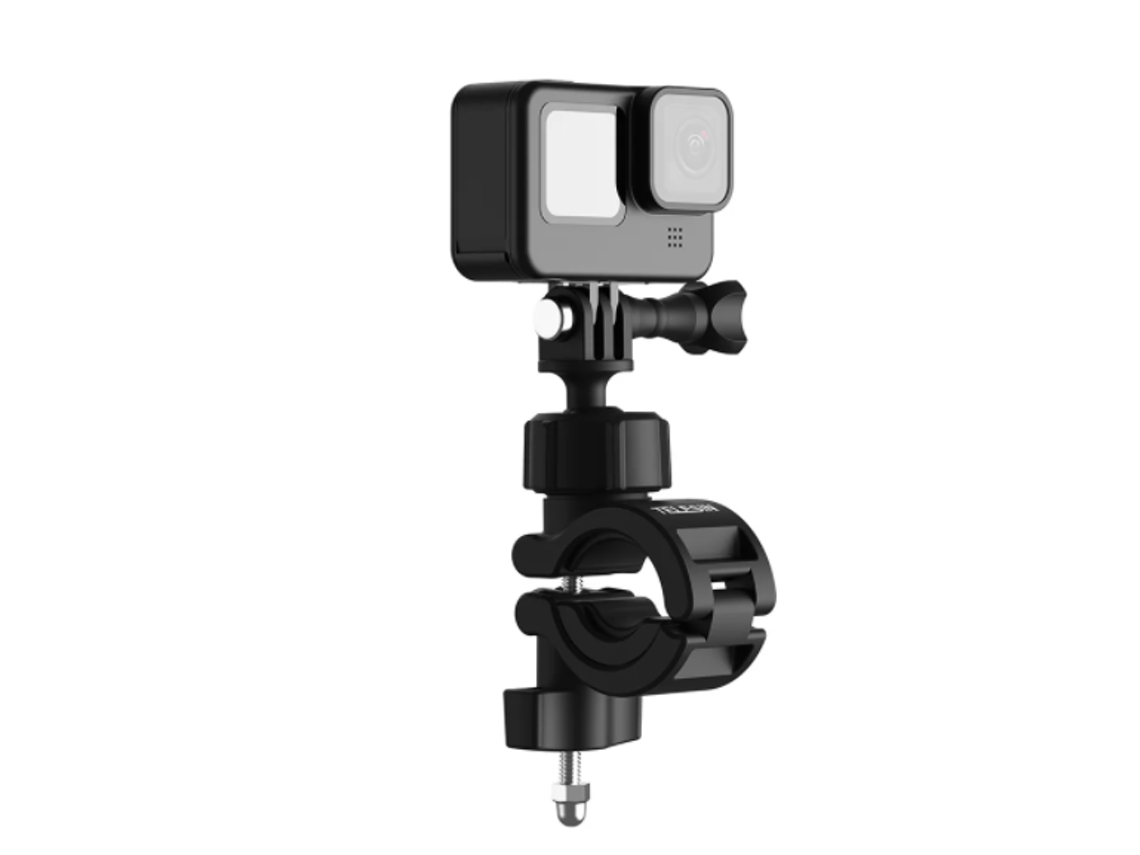 Soporte de bicicleta Telesin 360° para cámaras deportivas GoPro y DJI universal