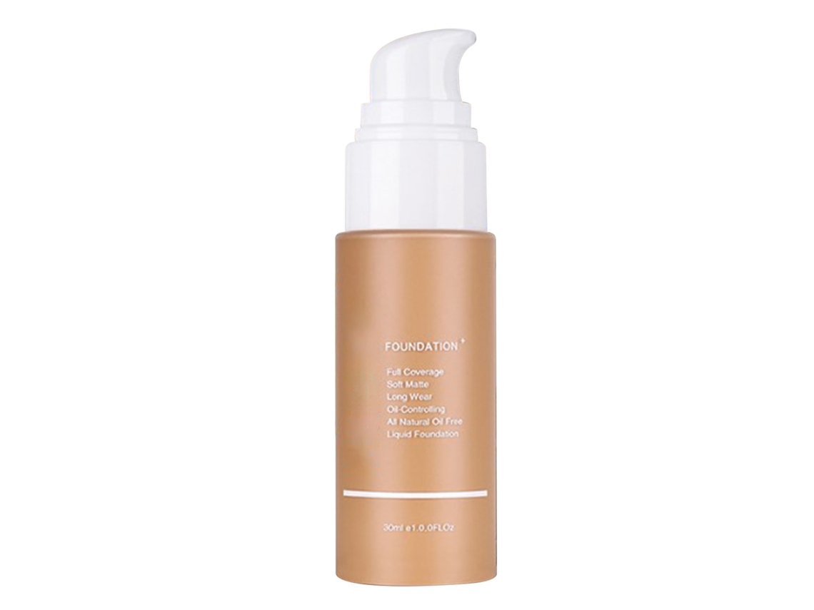 Base De Maquillaje Líquida Y Corrector, 30 Ml, Beige Natural - Resistente Al Agua, Cobertura Total, Larga Duración (24 Horas), Apto Para Pieles Mixtas Y Grasas.