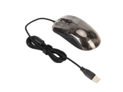 Mouse Com Fio Gamer Rgb Com Capa Transparente Dpi Ajustável Teclas Programáveis Para Home Office Escola