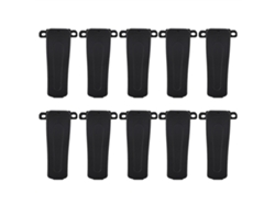 10 Clips Para Cinturón Para Radios Walkie-talkie Baofeng Bf-888s, Bf-666s, Bf-777s Y Retevis H-777.