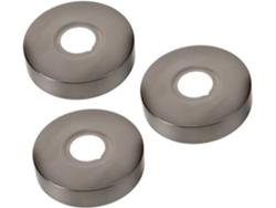 Tapa Decorativa De Acero Inoxidable De 3 Piezas Para Grifo De Baño