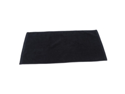 (1 Pieza) Toalla De Manos Negra De Alta Calidad, 100% Algodón Puro, Súper Suave, Súper Absorbente.