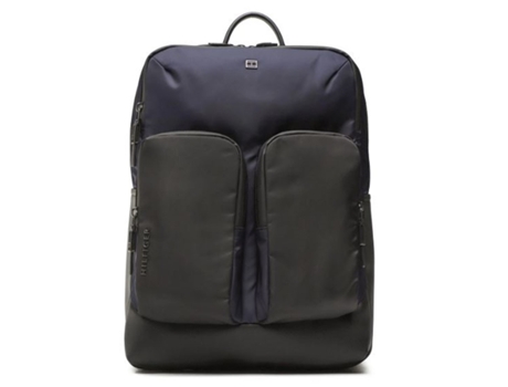 Mochila TOMMY HILFIGER Piel Hombre (Negro)