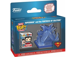 Figura FUNKO Bitty Pop! Town: Superman con Fortaleza da Solidão (Posible Chase)