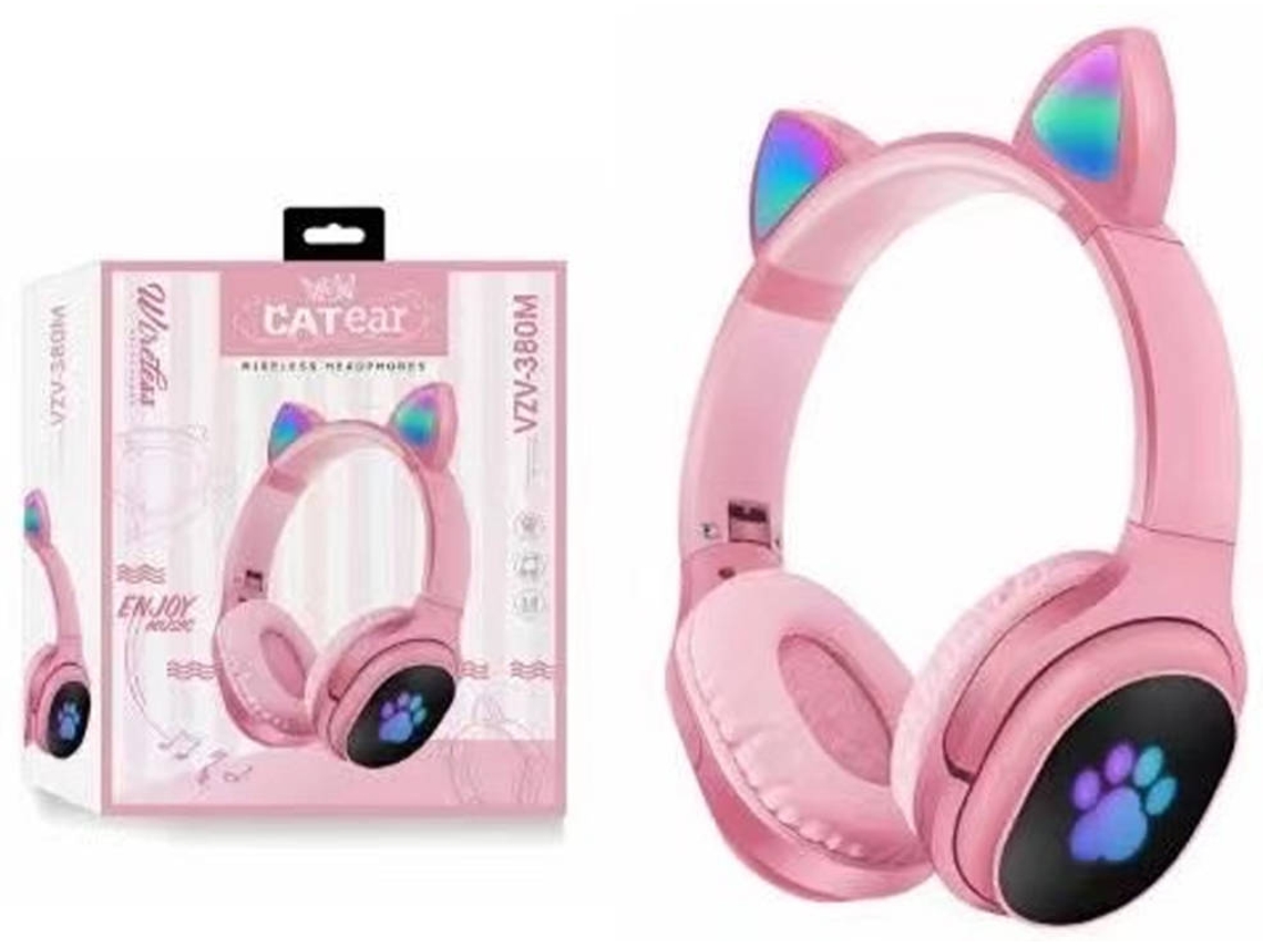 Auriculares Inalámbrico M2 TEC VZV-380M (On Ear - Rosa)