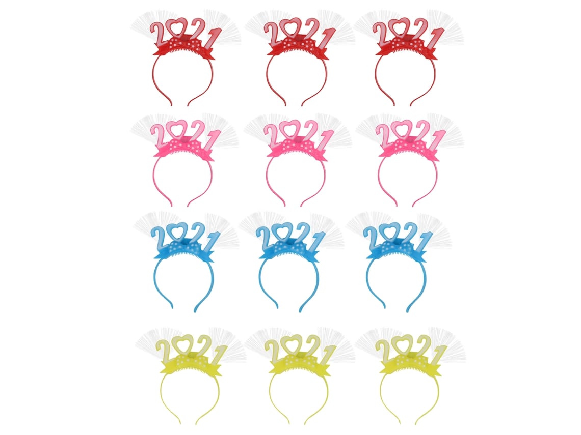 Ats-diadema Led Parpadeante Con Luz Para Fiesta Año Nuevo Decoración Festiva Luminosa