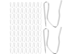 400 Piezas De Ganchos De Metal Resistentes Para Cortinas, Clips Para Cortinas Gruesas, Soportes Duraderos Y