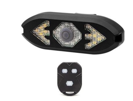 Luz trasera VEANXIN (negra)